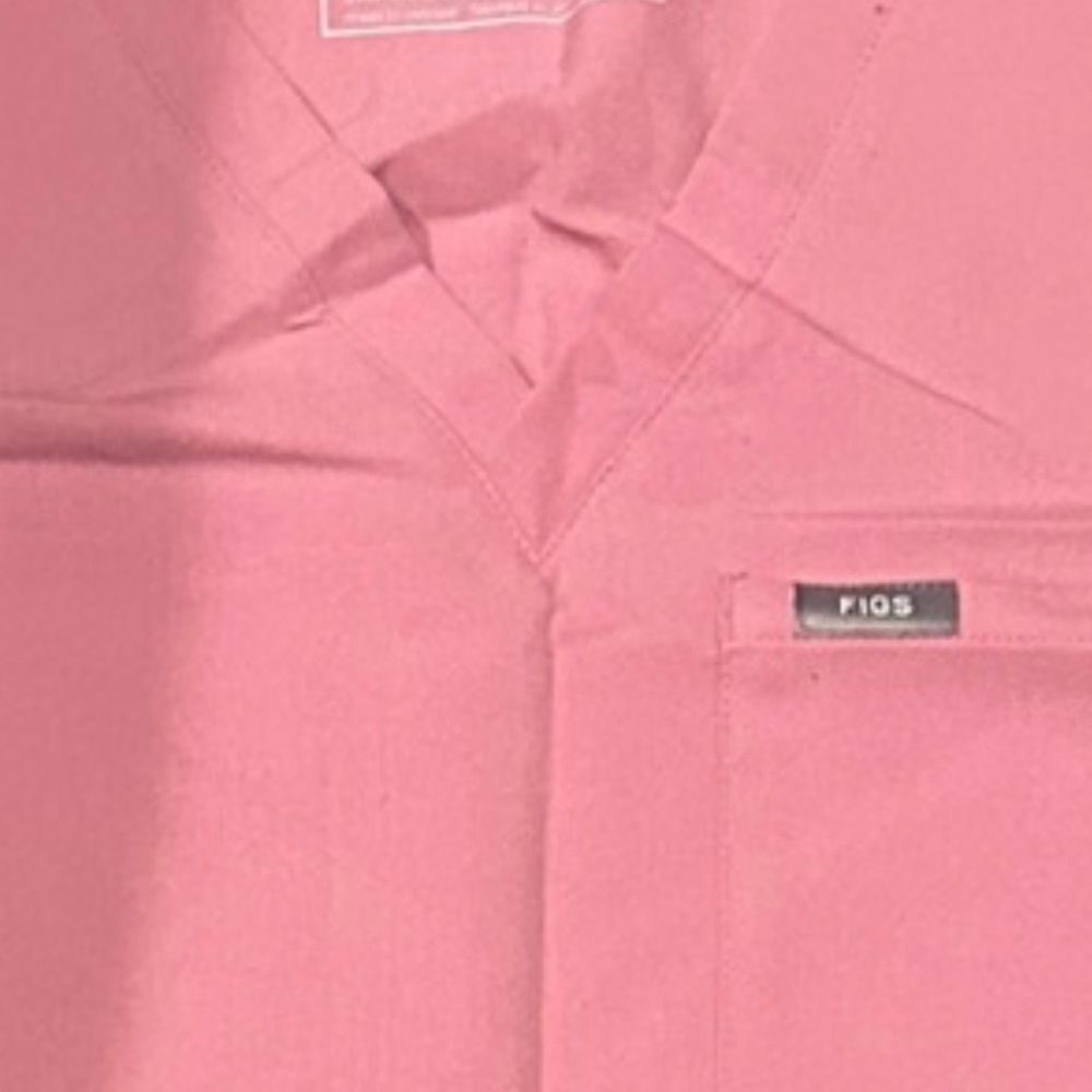 SOLD Figs Women's CATARINA Top KADE bottom Mauve pink LARGE